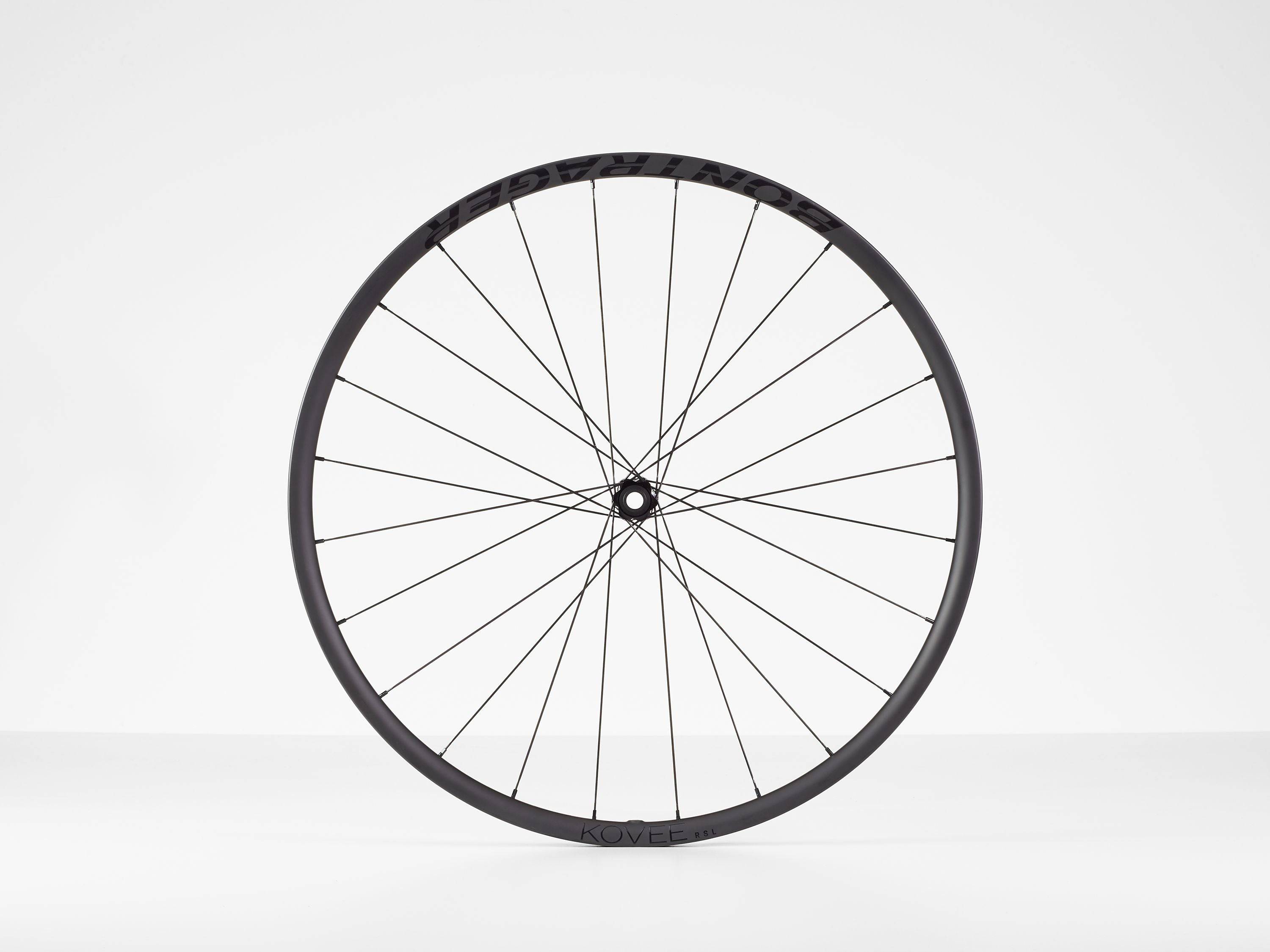 Bontrager Kovee RSL 30 TLR Boost 29 MTB wheel with DT Swiss 240s hubs, showing the lightweight, durable mountain bike wheel.