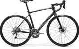 Merida Scultura Endurance 300 - Black/Silver - MY24 Road Bike | Swinnerton Cycles