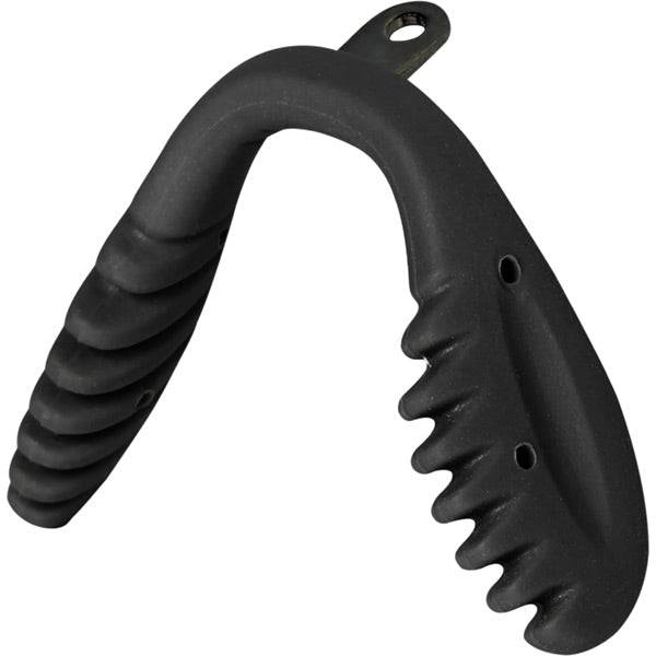 Madison Eyewear Enigma spare nose piece in matte black with soft silicone pad, designed for comfortable eyewear fit.