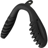 Madison Eyewear Enigma spare nose piece in matte black with soft silicone pad, designed for comfortable eyewear fit.