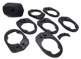 Colnago CC01 handlebar spacers and top caps for custom fit and steering stability, shown with components on a bicycle.