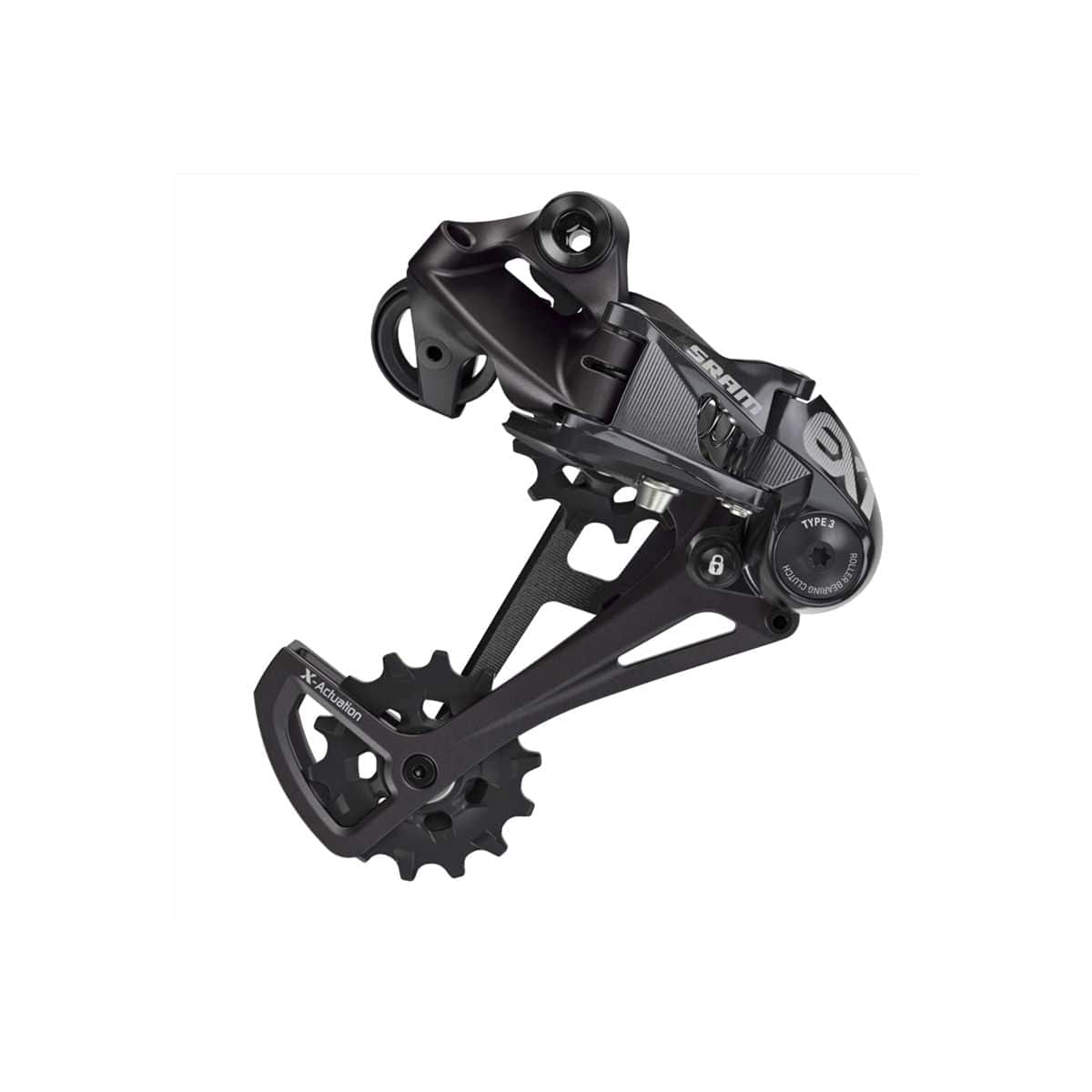 SRAM Rear Derailleur EX1 1x8 Speed Long Cage Black (Max 48t): BLACK 8SPD LONG | Swinnerton Cycles