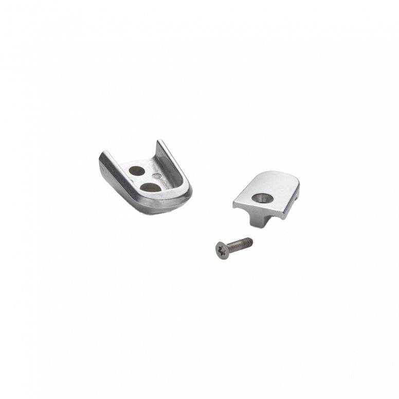 Brooks Nose BYB370 replacement kit for Cambium saddle C17 and C15 models, shown with saddle components and tools.
