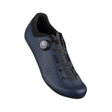 Fizik Vento Omna road cycling shoes with BOA Fit System, black and red design, showing the sleek, aerodynamic profile for performance riders