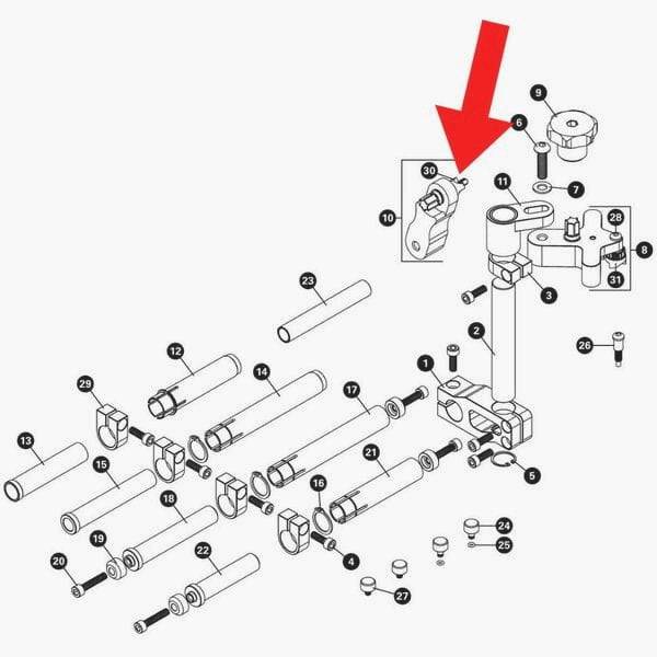 Park Tool IS Mount Cutter DT-5.2 workshop bike tool with precision cutting blades for bicycle component installation.