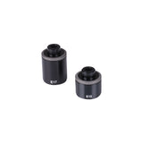 Kinesis UK Reynolds rear end cap for GW disc brake quick release, E17 to E12 hub replacement part on a bike component image.