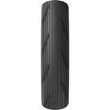 Vittoria Corsa Pro Control G2.0 road tire with Graphene and tubeless-ready technology, mounted on a bicycle wheel.