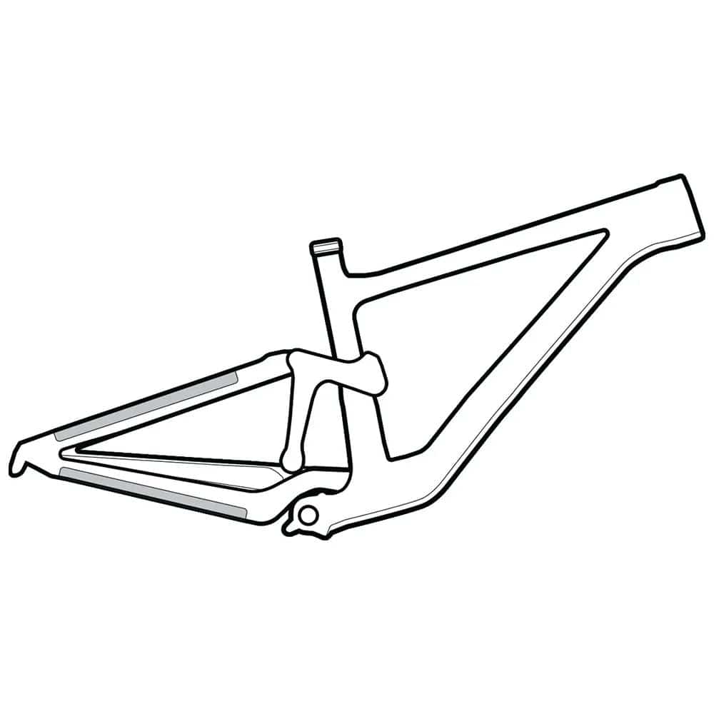 Lizard Skins Frame Protection & Stickers - Clear Protective Frame Wrap | Swinnerton Cycles