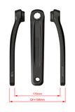 Fsa Ebike Chainset Ck-320 Bosch Bni 27.5Mm Black Cranks