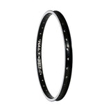 Halo Rims Sub-4 20-inch BMX race rim, double wall alloy with 30mm width and CNC sidewall for high-performance cycling.