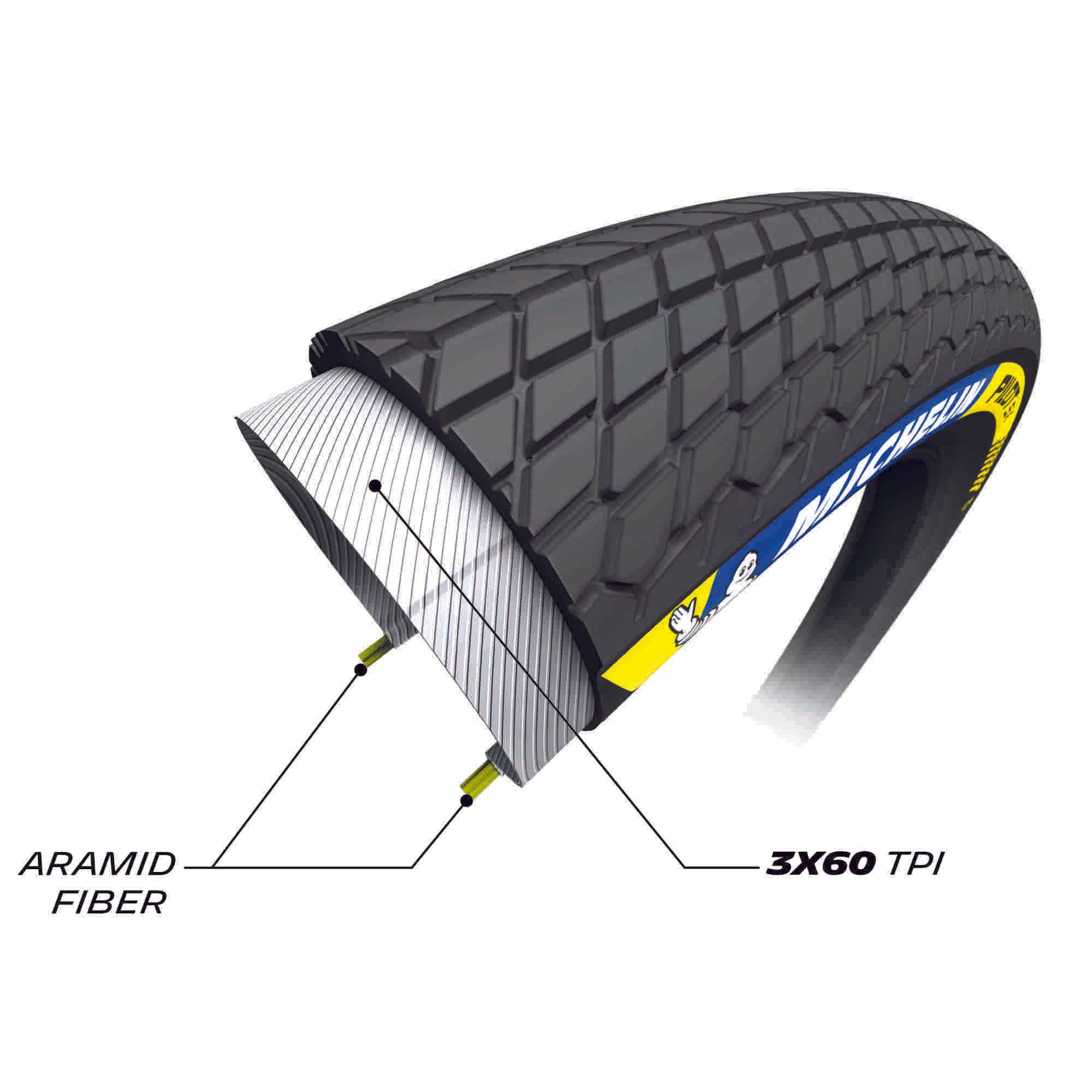 Michelin Pilot SX BMX tubeless ready tire 20x1.70 with high grip and durable tread for BMX riding.
