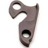Wheels Manufacturing replaceable derailleur hanger dropout 38 for precise bike shifting, mounted on a bicycle frame.