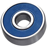 M Part Ceramic Bearing 626 LLB for bicycle wheels and hubs, low friction, 6x19x6mm component with durable ceramic construction