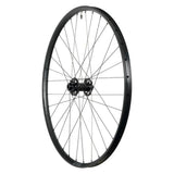 Stan's No Tubes Crest MK4 29-inch front wheel for gravel and XC, tubeless-ready, with 15x110mm through axle, bike component.