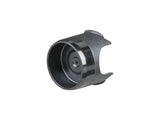 Trek Supercaliber 29 rear suspension oil plug, black component for rear strut replacement on mountain bike.