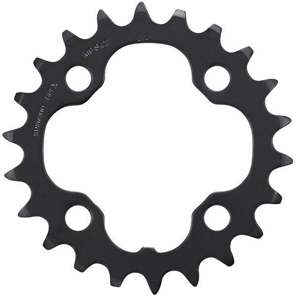 Shimano Deore FC-M590/FCT4060 9 speed triple inner chainring 22T, black | Swinnerton Cycles