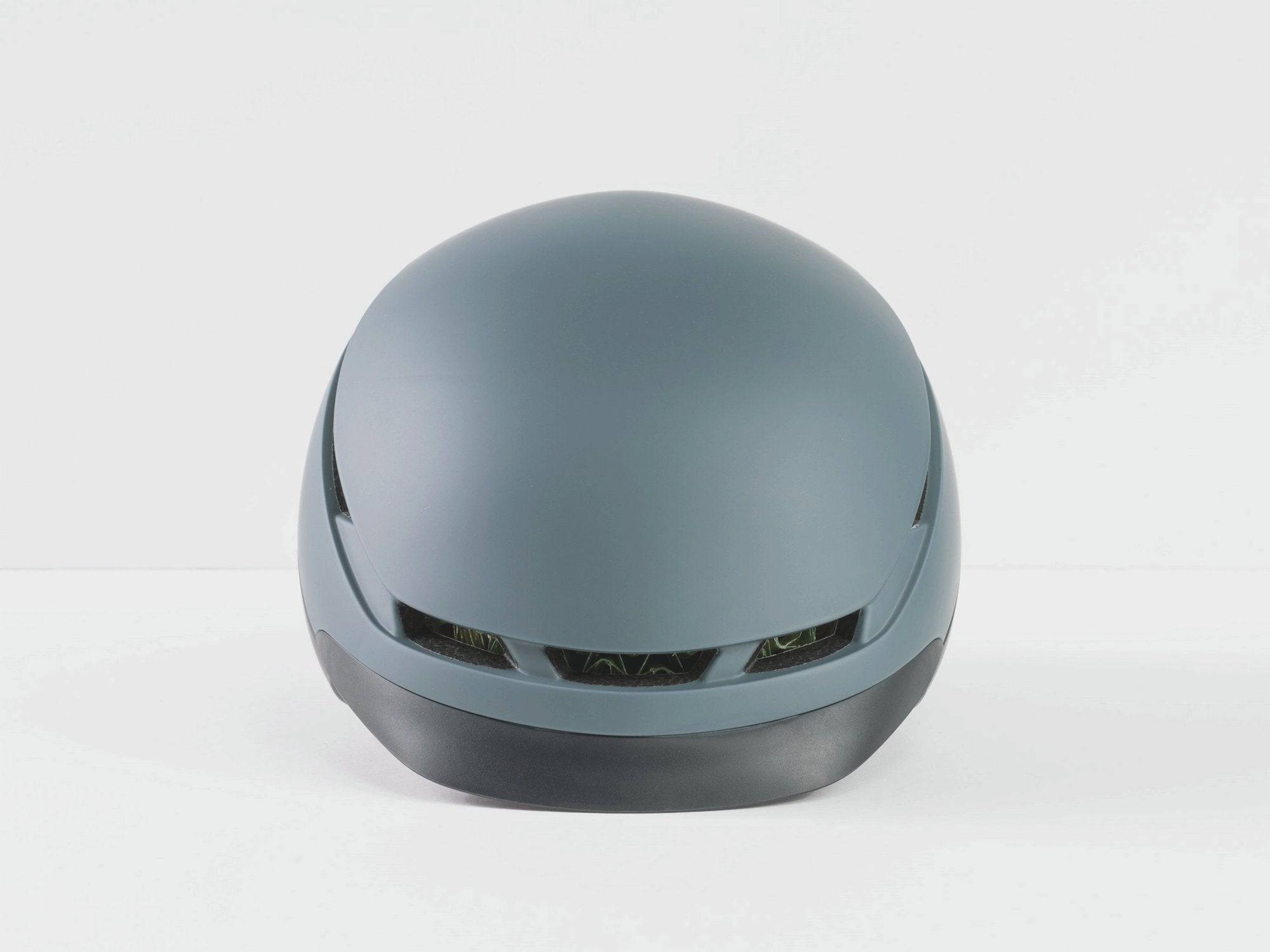 Bontrager Charge WaveCel commuter helmet with Boa Fit System and Blendr Mount, shown from the side with adjustable straps.