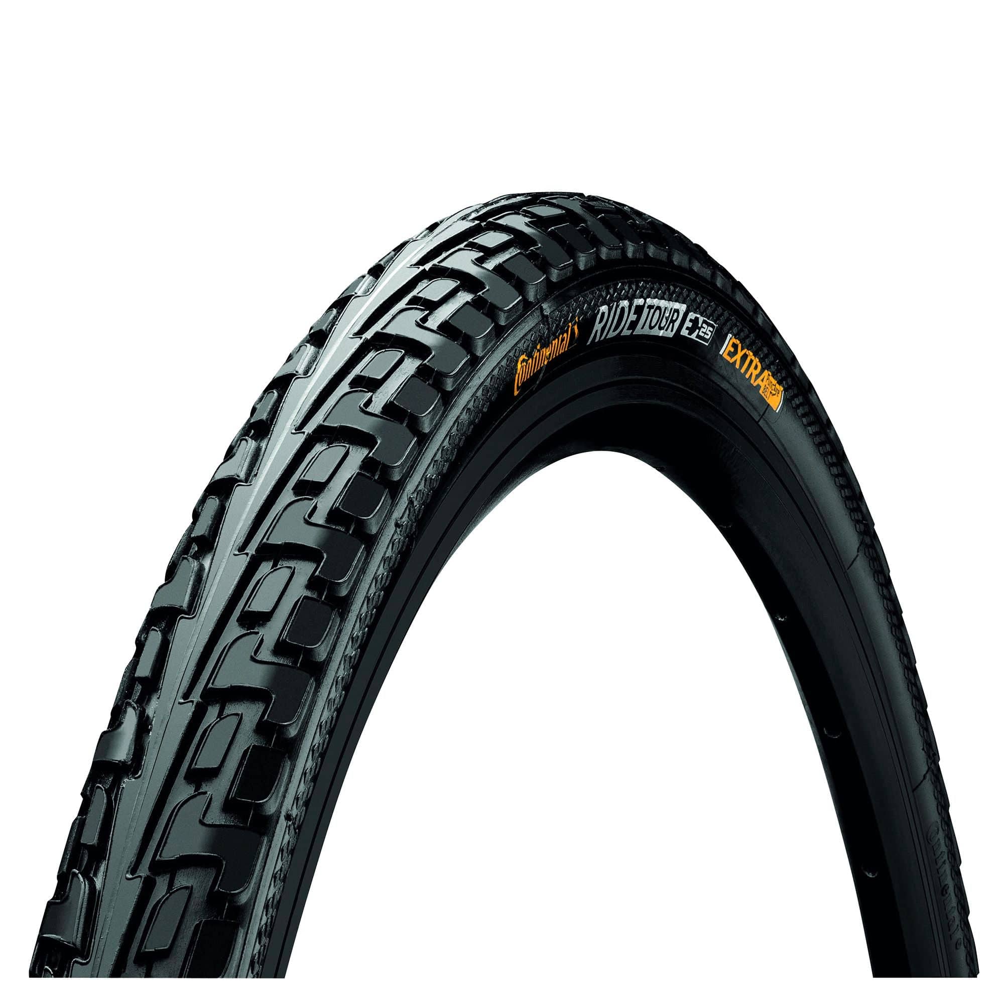 Continental RIDE Tour Tyre - Wire Bead: BLACK/BLACK 700X42C (40C) | Swinnerton Cycles