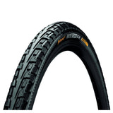 Black Continental RIDE Tour 27.5x1.60" puncture protection e-bike tire with wire bead, suitable for mountain bikes.