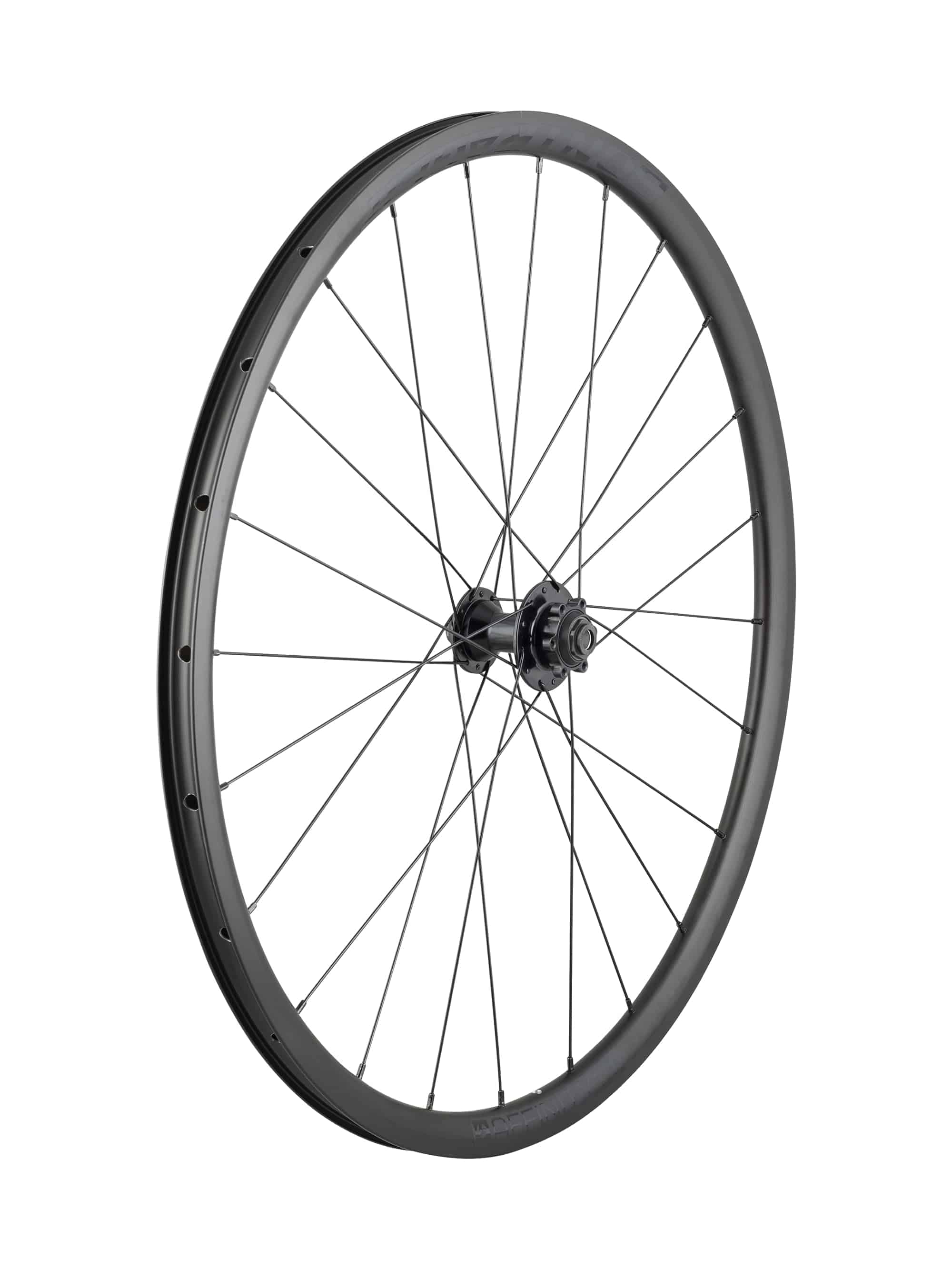 Bontrager Affinity TLR front wheel 700C tubeless-ready disc brake 24H black with 100mm old for road bike components