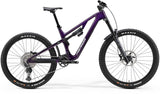Merida One-Sixty 6000 MY24 mountain bike with adjustable suspension, shown with sleek frame and off-road tires.