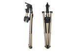 Swinnerton Cycles folding bicycle workstand with adjustable height and portable design for bike maintenance and repairs.