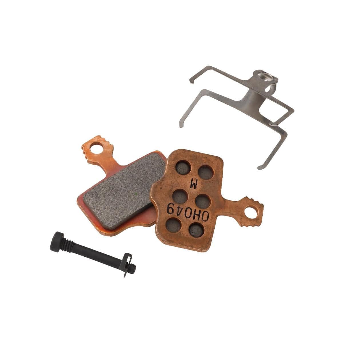 SRAM Small Organic Steel Disc Brake Pads for Road and MTB, 2-piece set, compatible with Elixir, DB, and Level B1 brakes.