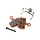 SRAM Small Organic Steel Disc Brake Pads for Road and MTB, 2-piece set, compatible with Elixir, DB, and Level B1 brakes.