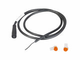 Black TQ Smart Box AXS adapter cable for e-bike transmission systems, showing the compact connector and cable design.