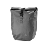 Altura Ultralite Vortex 15L waterproof cycling pannier in grey, lightweight with reflective details, designed for bike accessories.