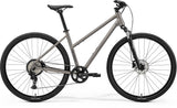 Merida Crossway 20 Women's hybrid bike with a lightweight frame, flat handlebars, and a comfortable saddle for fitness and commuting.