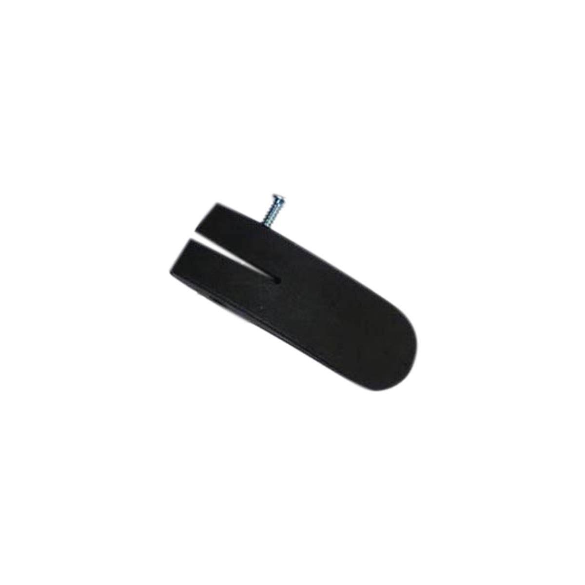 Rixen-Kaul bike accessory with a lower pannier rail hook, designed for all pannier types, durable and reliable for secure attachment