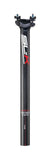 FSA SLK Carbon Seatpost with MTC 2-Bolt Clamp, Red or Grey Decals