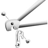 M Part Gear Hanger Felt, a durable bike frame protector component with assembly diagrams, designed to prevent scratches and damage.