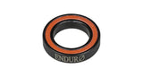 Enduro Bearings 6802 VV Zero ceramic bearing with 15x24x5mm size for bike hubs and bottom brackets, showcasing high-performance components.