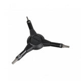 Topeak Y-Torx Speed Wrench with T10, T25, T30 Torx bits and black speed sleeve for workshop bike maintenance.