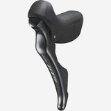 Shimano 105 ST-R7000 left hand double mechanical 11-speed STI lever in black for road bike components.