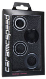Trek CeramicSpeed coated SRAM BB90/95 bottom bracket kit in grey with 90mm spindle, no axle, for bike component upgrade.