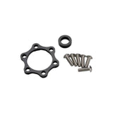 Problem Solvers rear wheel booster adaptor hub for boost frame compatibility, bicycle component spare part, bike wheel upgrade.