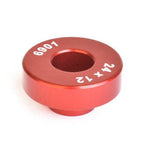 Wheels Manufacturing 6901 open bore adapter for small bearing press, workshop tool with metal construction and precise fitting