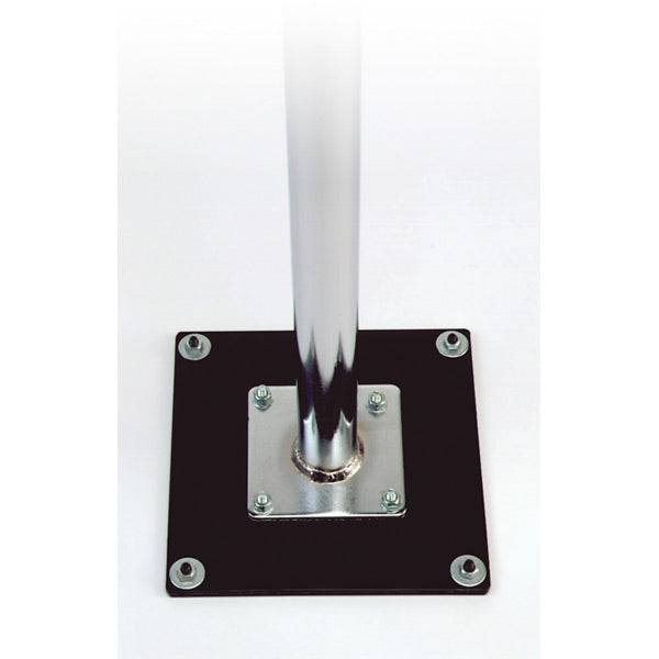 Park Tool FP-2 floor mounting plate for PRS-2 and PRS-3 repair stands, shown attached to workshop surface