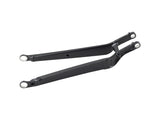 Trek Top Fuel 29 aluminum chainstays for 2020-2021 mountain bike frame, showing close-up of metal tubing and mounting points.
