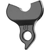 M Part gear hanger for Cannondale bikes, durable replacement bike component, shown attached to bike frame.