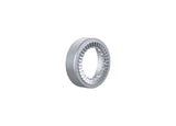 Bontrager Ratchet EXP 36-Tooth threaded star rear hub in silver, 142mm old, bicycle wheel component for mountain or road bike.