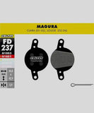 Galfer standard bike disc brake pads for reliable, quiet, and durable braking performance on bicycle components.
