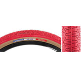 Panaracer HP406 BMX 20-inch clincher wire bead flatland street tire mounted on a bike wheel.
