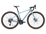 Liv Devote 0 gravel bike for MY26 model, lightweight and versatile bike designed for gravel riding, shown from a side angle.