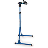 Park Tool PCS-4-2 Deluxe bike repair stand with 100-5D clamp, sturdy workshop bike maintenance stand for home mechanics.