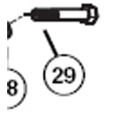 Park Tool Height Adj. Bolt - PRS-3 OS, PRS-13, PRS-33