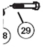 Park Tool Height Adj. Bolt - PRS-3 OS, PRS-13, PRS-33